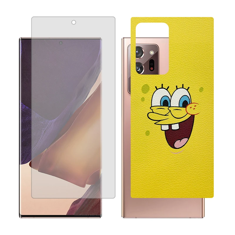 حافظ صفحه نمایش مات گلس مدل Together مناسب برای گوشی موبایل سامسونگ Galaxy Note20 Ultra 5G به همراه برچسب پوششی پشت گوشی 