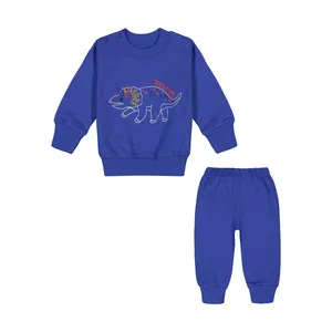 ست سویشرت و شلوار نوزادی آدمک مدل 2171234-58