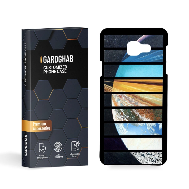 کاور گارد قاب مدل کهکشان مناسب برای گوشی موبایل سامسونگ Galaxy A7 2016 / A710