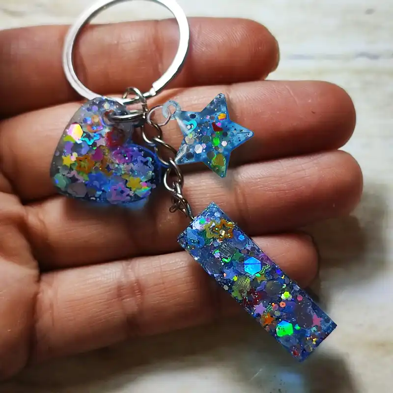 جاکلیدی مدل حرف i  هفت رنگ