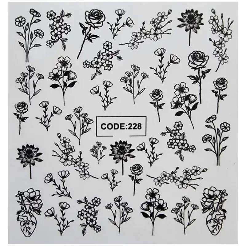 لنز ناخن مدل CODE228