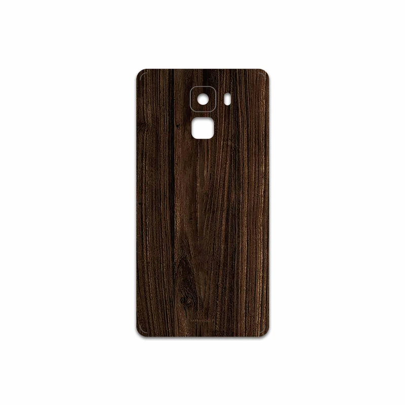 برچسب پوششی ماهوت مدل Dark Walnut Wood مناسب برای گوشی موبایل آنر 7