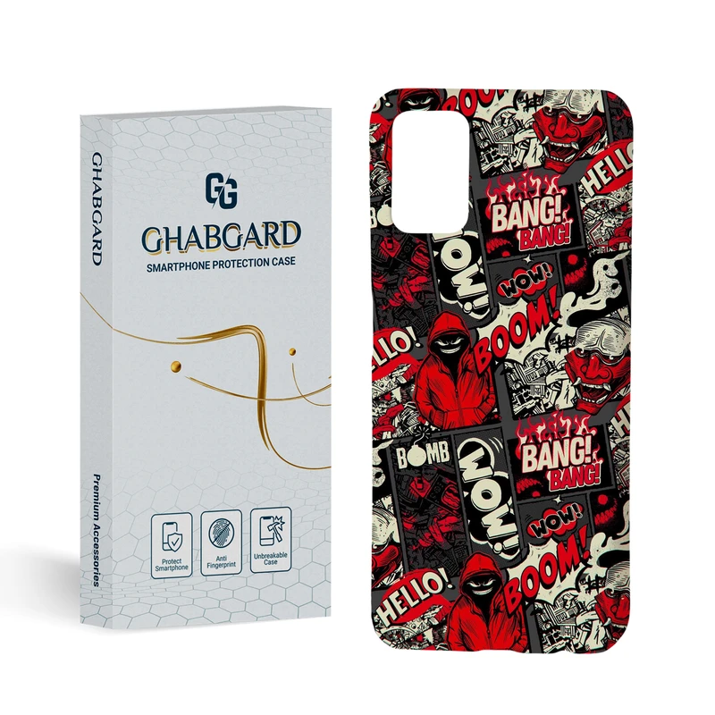 کاور قاب گارد مدل پسرانه مناسب برای گوشی موبایل سامسونگ galaxy a03s