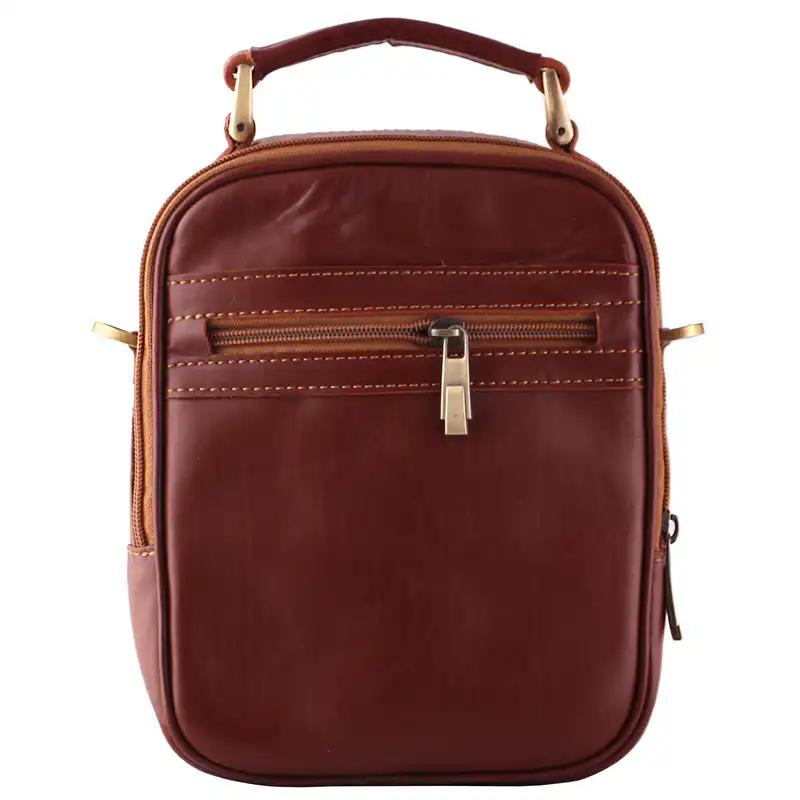 کیف رودوشی چرم طبیعی چرم بارز مدل DG43