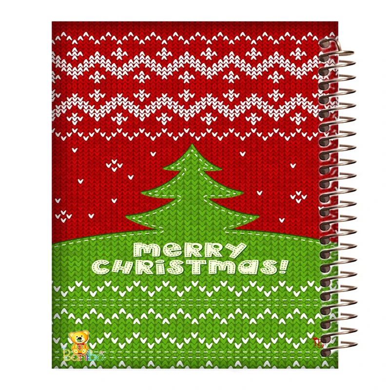 دفتر نقاشی 50 برگ بانیبو مدل کریسمس کد 387