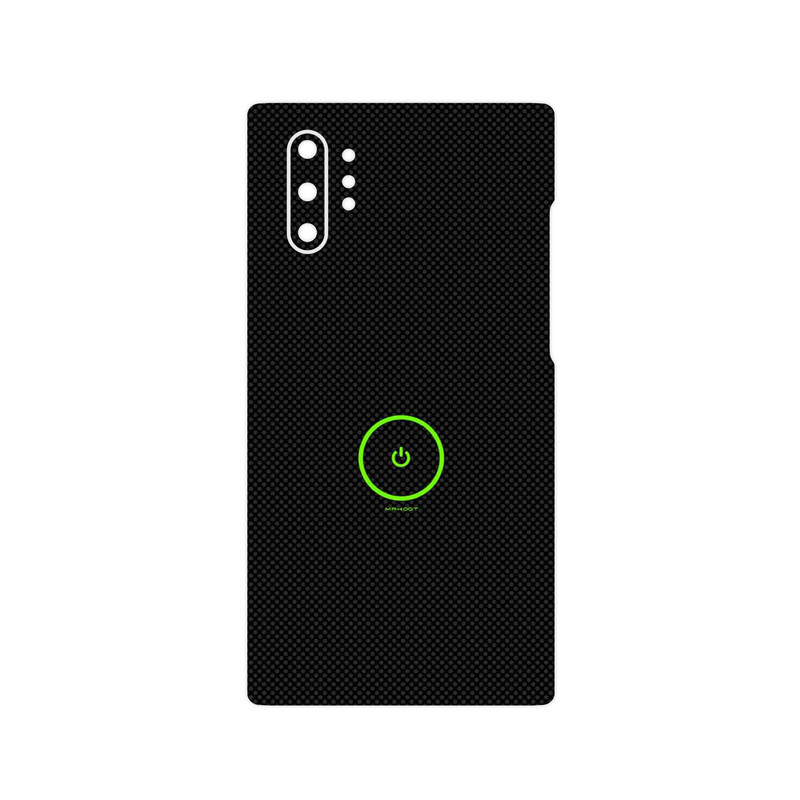 برچسب پوششی ماهوت مدل Minimal Power Button مناسب برای گوشی موبایل سامسونگ Galaxy Note 10 Plus