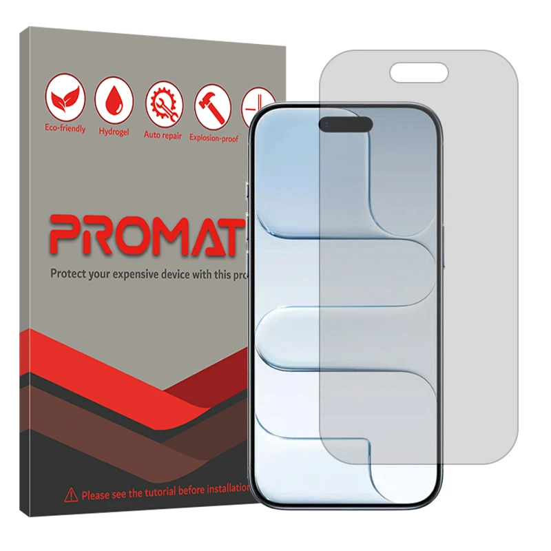 محافظ صفحه نمایش پرومیت مدل شفاف مناسب برای گوشی موبایل اپل iPhone 17 Air