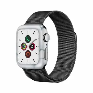 MAHOOT Blanco-Smoke-Marble Cover Sticker for Apple Watch Watch 5 40mm