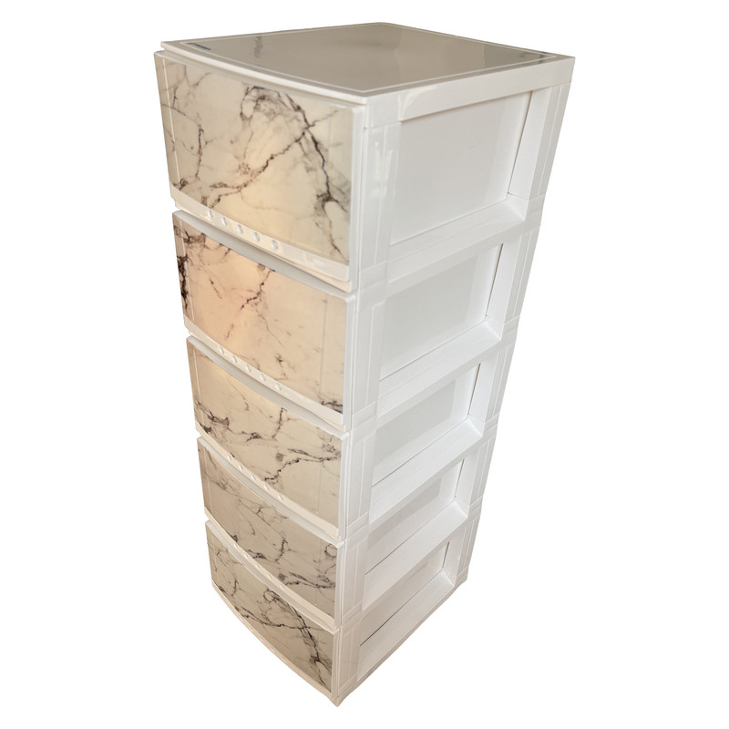 فایل کشویی مدل تسا طرح سنگ سفید کد T314