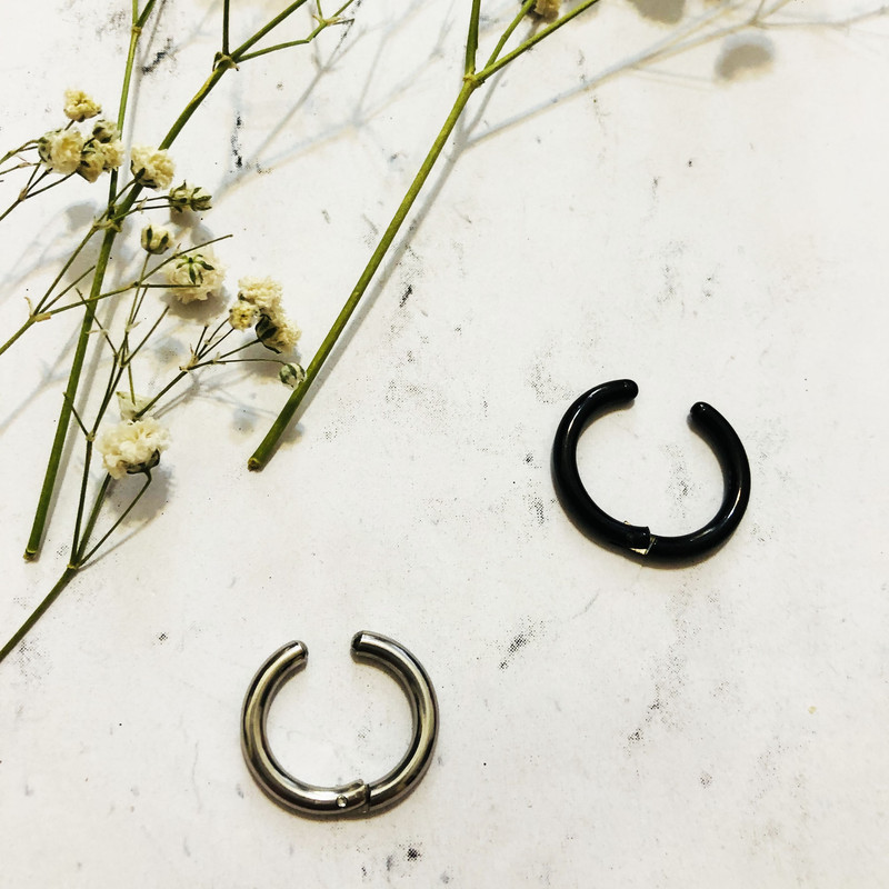 پیرسینگ گوش مدل حلقه ای