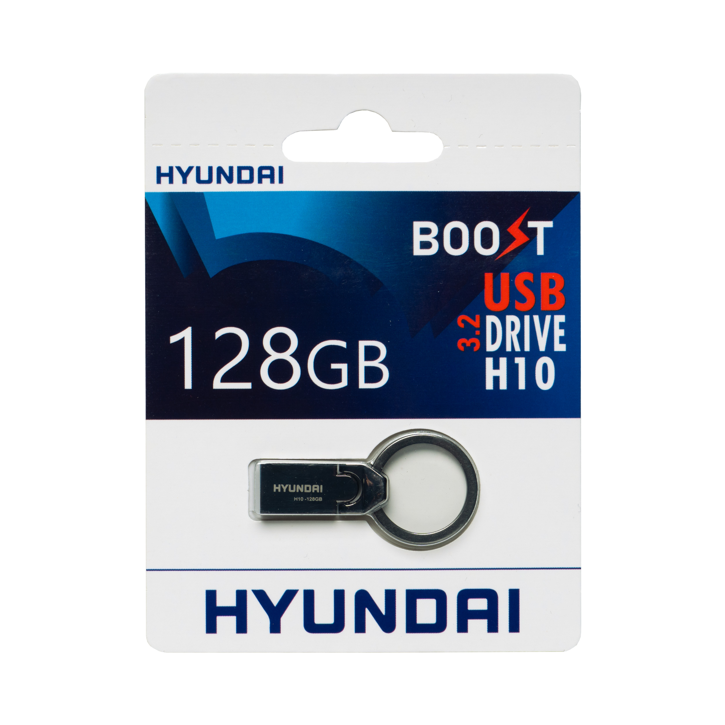 فلش مموری هیوندای مدل H10 3.2 ظرفیت 128 گیگابایت با رابط USB 3.2