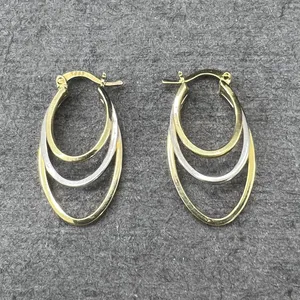 گوشواره طلا 18 عیار زنانه دوست خوب مدل dk530