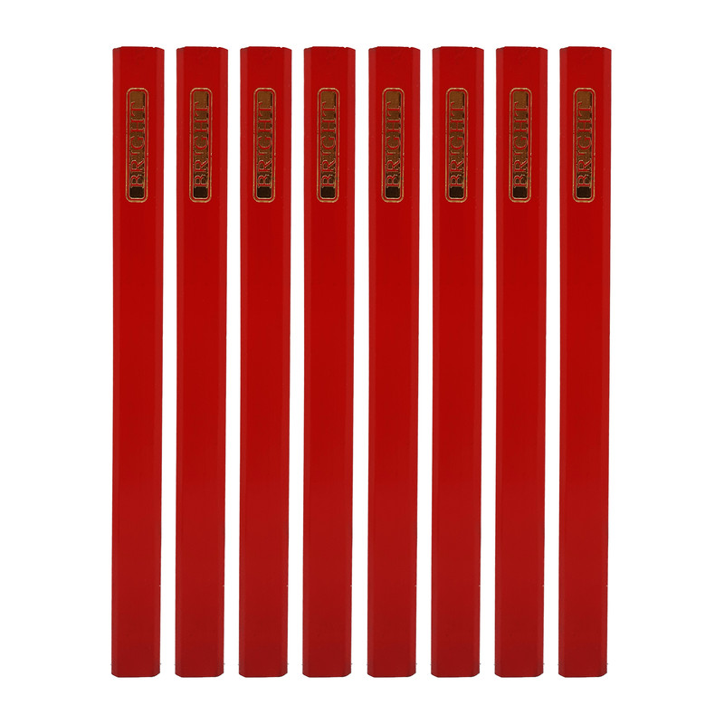 مداد طراحی برایت مدل نجاری کد BRI-2 بسته 8 عددی