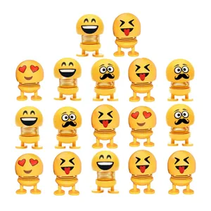 عروسک فنری طرح ایموجی مدل zari  کد  707 مجموعه  17 عددی 