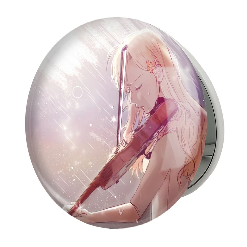 آینه جیبی خندالو طرح کائوری انیمه دروغ تو در آوریل مدل تاشو کد 32466