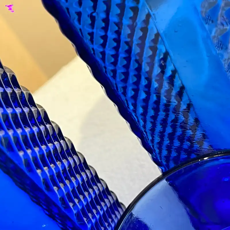 بطری شیشه ای مدل آب خورشیدی شش ضلعی بسته 3 عددی