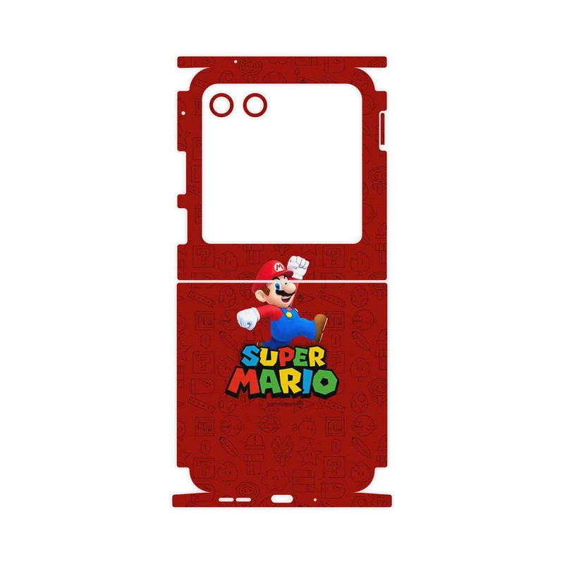 برچسب پوششی ماهوت مدل Super_Mario_Game-FullSkin مناسب برای گوشی موبایل موتورولا Razr 40 Ultra
