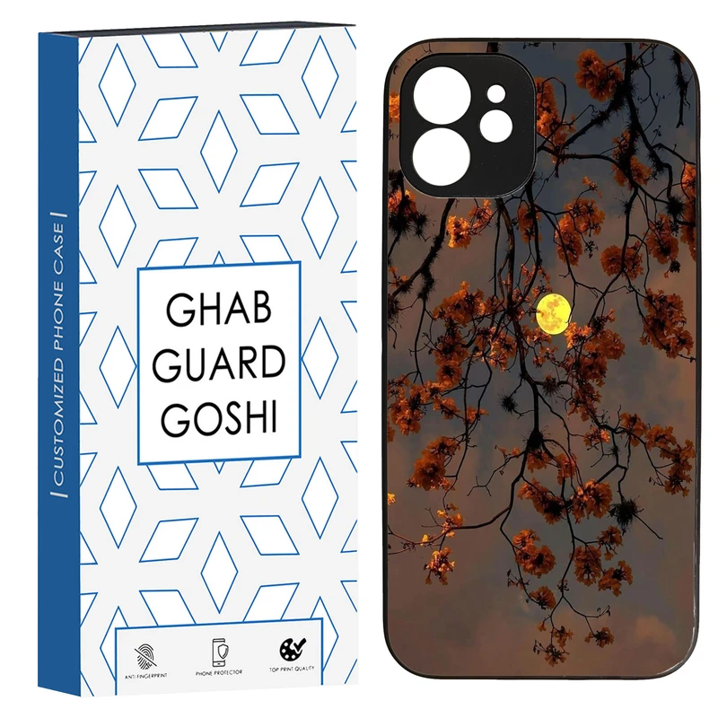 کاور قاب گارد گوشی طرح منظره کد TPU-188 مناسب برای گوشی موبایل اپل Iphone 12