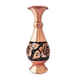  گلدان مسی مدل الماس تراش کد JR-16