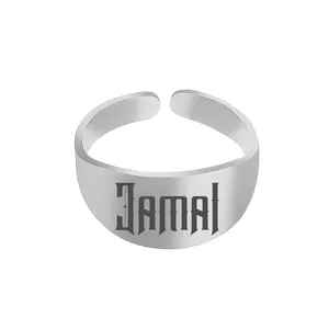 انگشتر نقره مردانه ترمه ۱ مدل جمال کد 040 RSIL