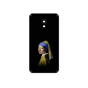 MAHOOT Girl with a Pearl Earring of Vermeer Cover Sticker for Meizu M5