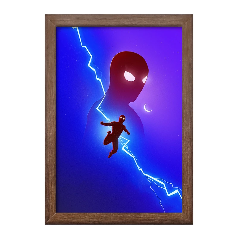 تابلو خندالو طرح مرد عنکبوتی (Spider Man) کد F1823