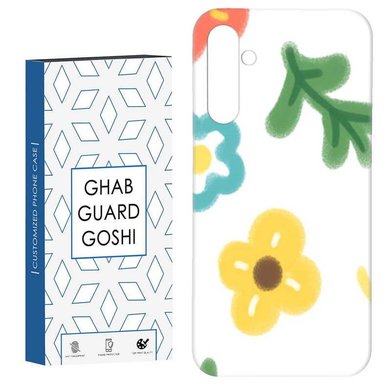 کاور قاب گارد گوشی طرح گل رنگی کد Dimo-876 مناسب برای گوشی موبایل سامسونگ GALAXY A15