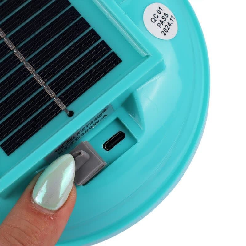 چراغ کمپینگ کیانگ مدل KY-FD300W-A خورشیدی با نور مهتابی