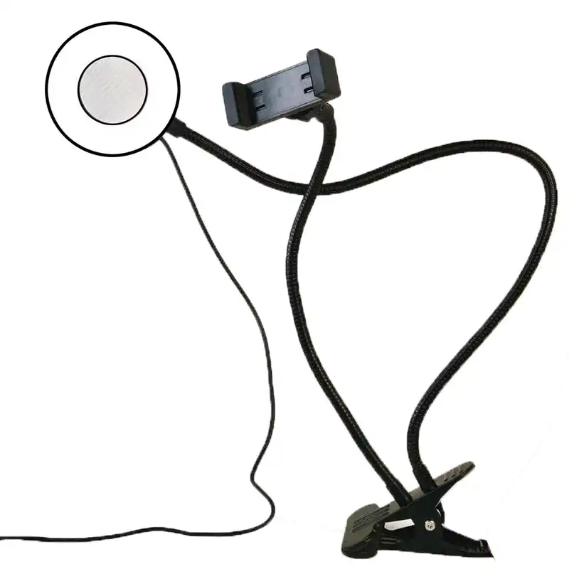 رینگ لایت مدل گیره ای