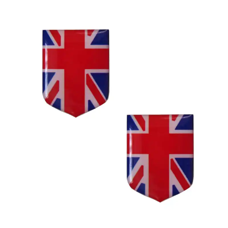 برچسب خودرو کد 230 طرح انگلیس مجموعه 2 عددی