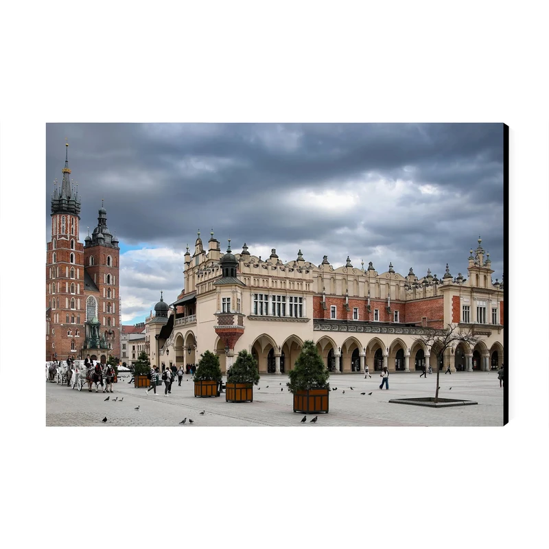 تابلو شاسی عرش طرح گردشگری لهستان مدل شهر تاریخی کراکوف کد As5834