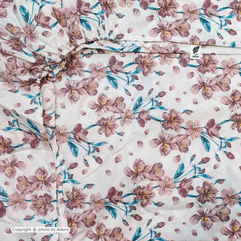 سرویس روتختی آدنو مدل زنبق کد IR121 یک نفره 3 تکه