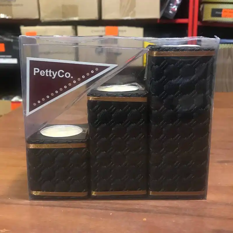 جاشمعی پتیکو طرح چرمی مجموعه 3 عددی