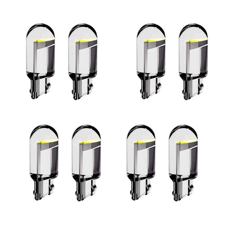  لامپ چراغ خودرو مدل سکن تیکار کد 01 بسته 8 عددی