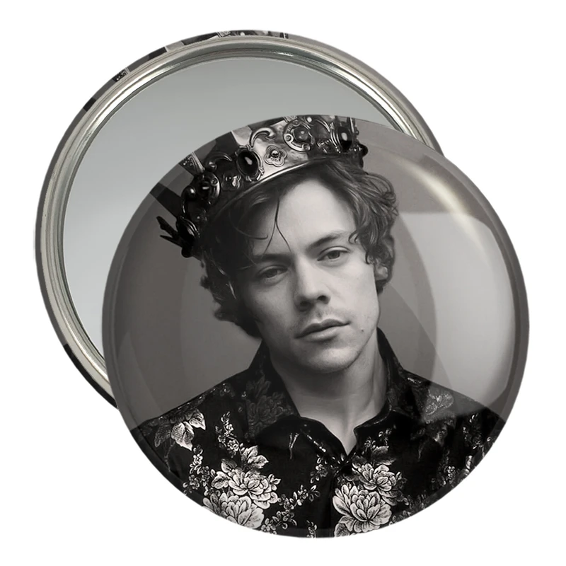 آینه جیبی خندالو مدل هری استایلز گروه موسیقی وان دایرکشن One Direction  کد 18915