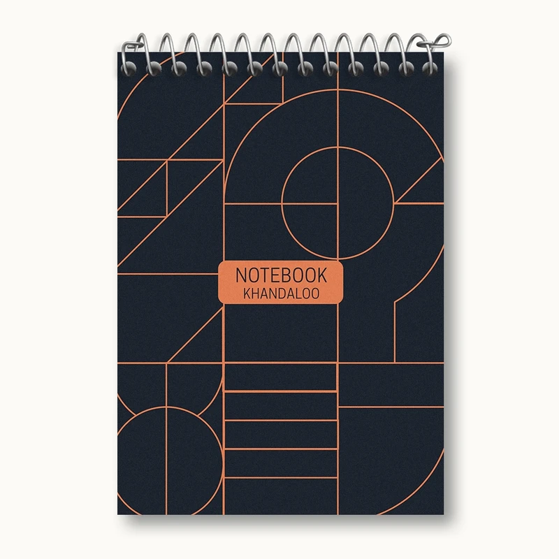 دفتر یادداشت 50 برگ خندالو مدل مدرن کد N1302