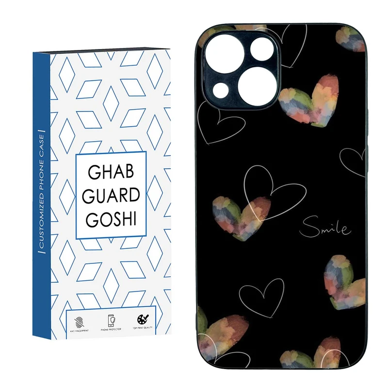 کاور قاب گارد گوشی طرح قلب کد TPU-262 مناسب برای گوشی موبایل اپل IPHONE 13 MINI