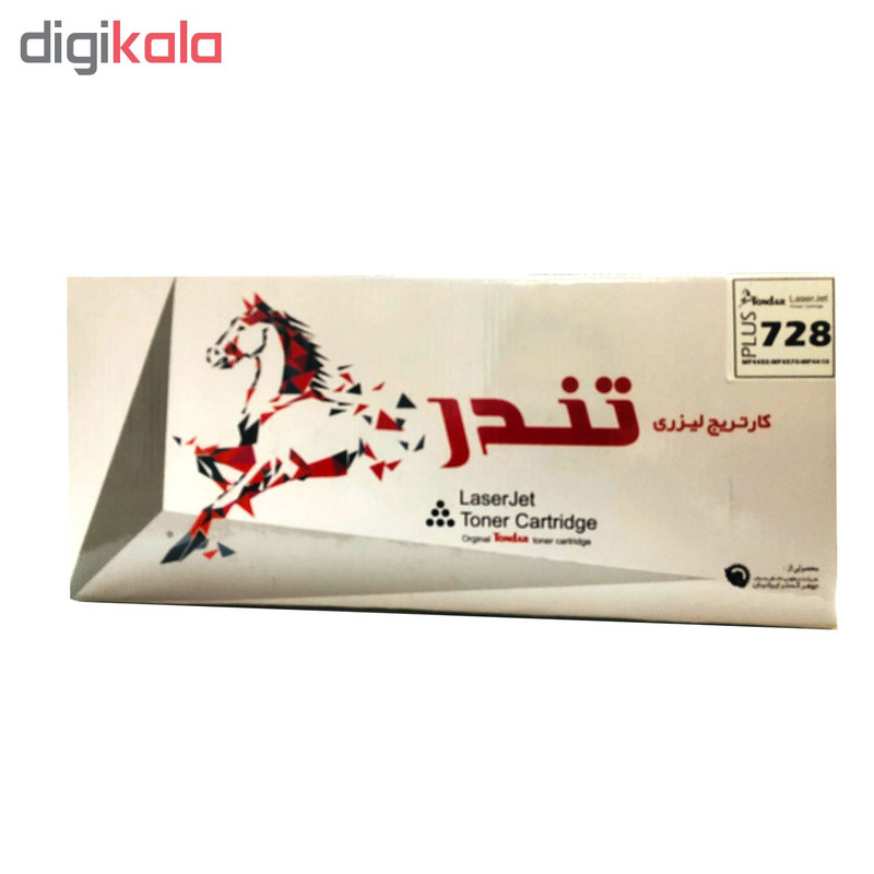 تونر مشکی تندر مدل 728 Plus