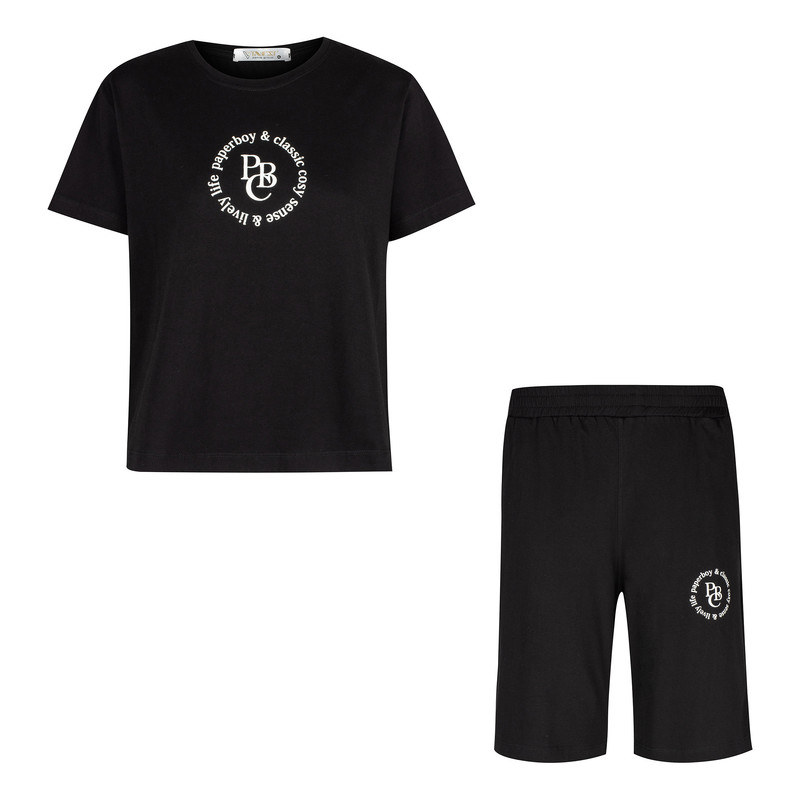 ست تی شرت و شلوارک زنانه لوینت  مدل لایولی