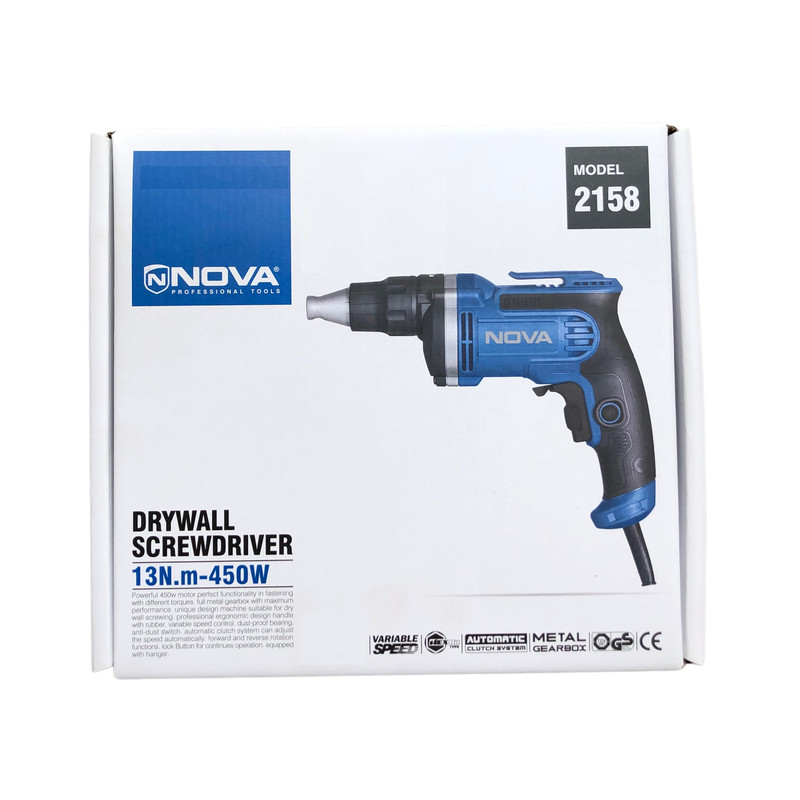 پیچ گوشتی برقی نووا مدل 2158