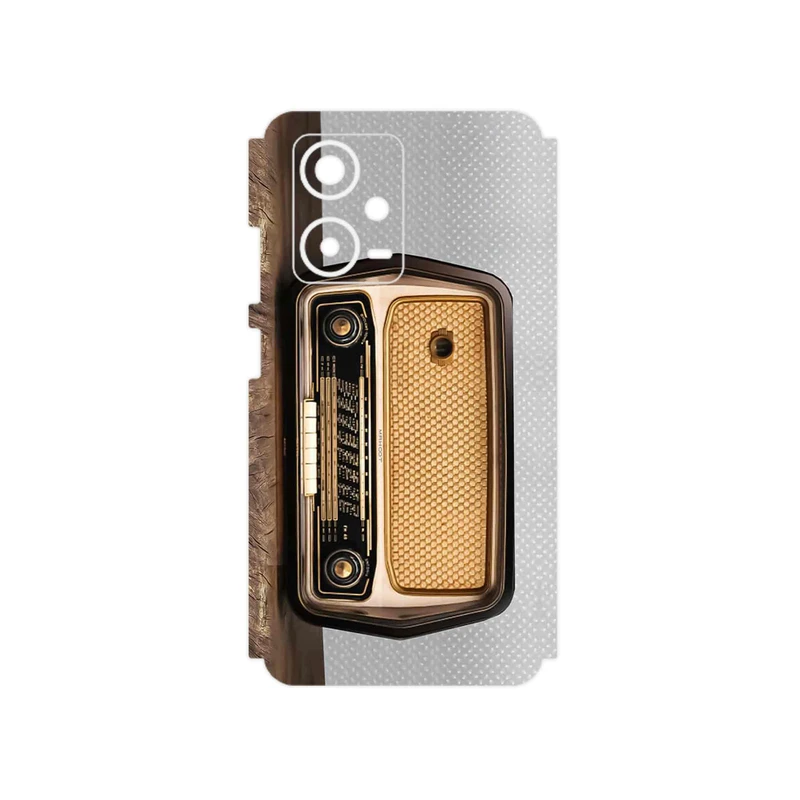 برچسب پوششی ماهوت مدل Radio Nostalgia مناسب برای گوشی موبایل شیائومی Redmi Note 12 Pro Plus