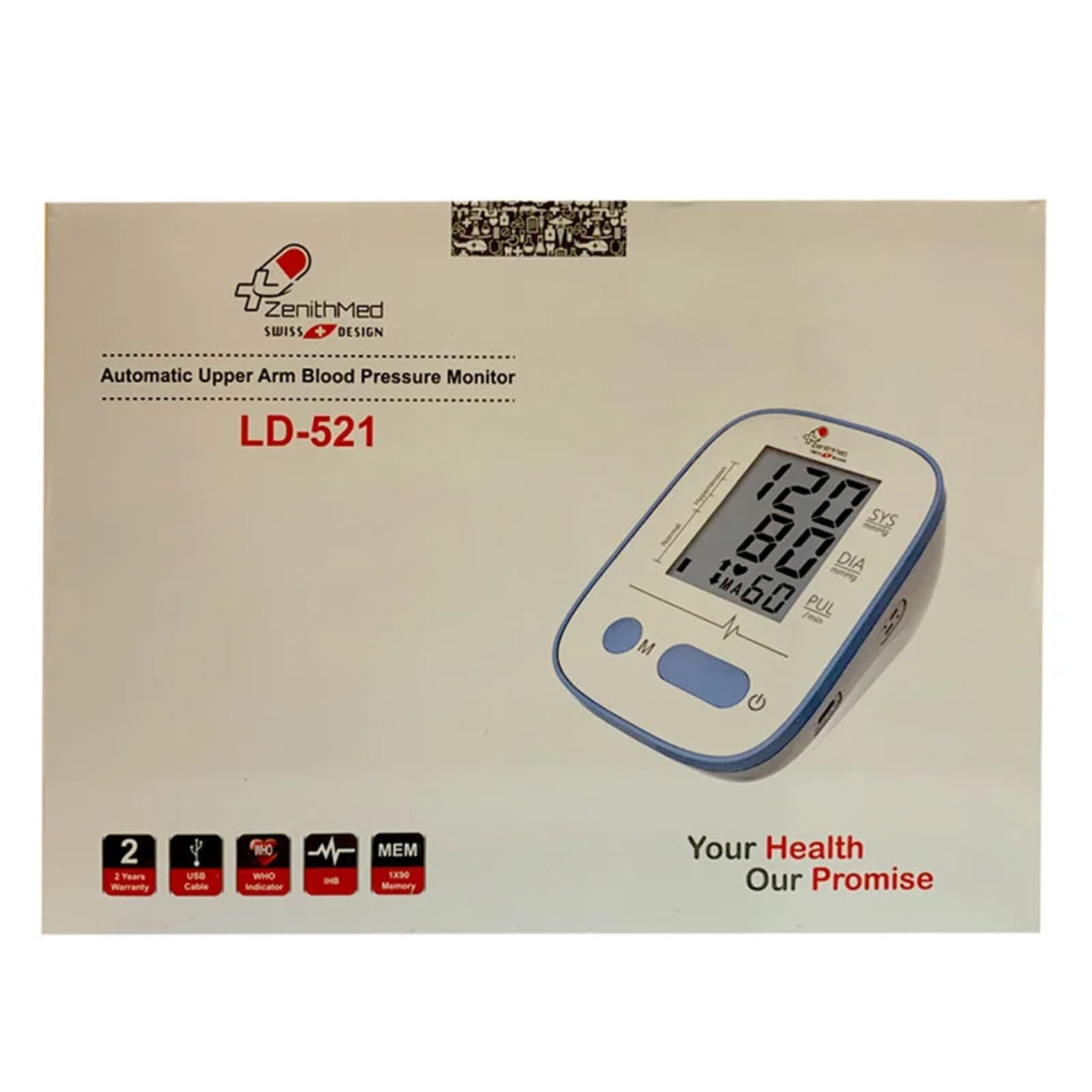 فشارسنج بازویی زنیتمد مدل LD-521 -  - 18