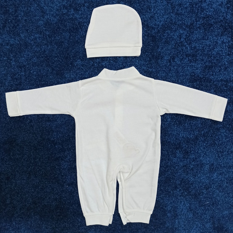 ست سرهمی و کلاه نوزادی کد msa-22