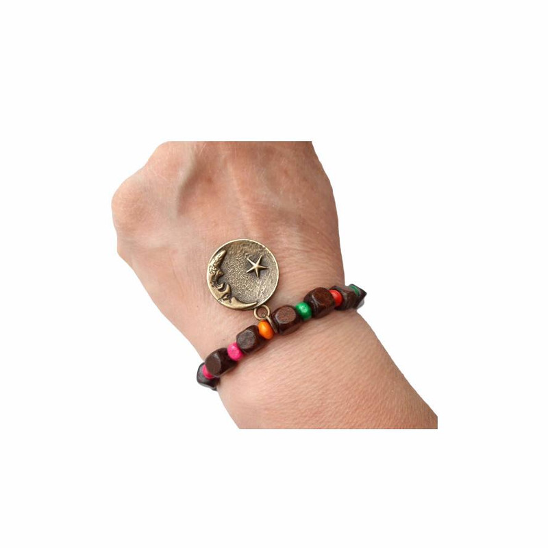 دستبند طرح ماه و ستاره دستبند طرح ماه و ستاره