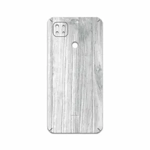 MAHOOT White Wood Cover Sticker for Xiaomi Redmi 9C NFC