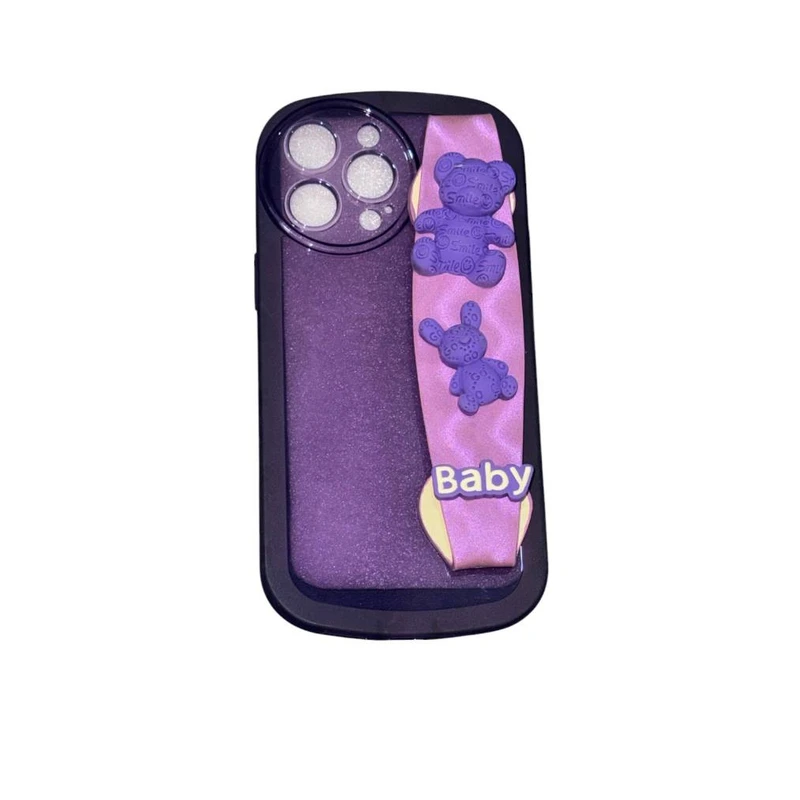 کاور مدل دستبندی طرح خرس  Baby  کد CD21 مناسب برای گوشی موبایل  اپل Iphone 14 promax