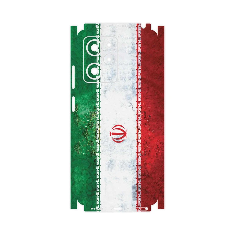 برچسب پوششی ماهوت مدل IRAN_Flag_1-FullSkin مناسب برای گوشی موبایل شیائومی Poco X5 Pro