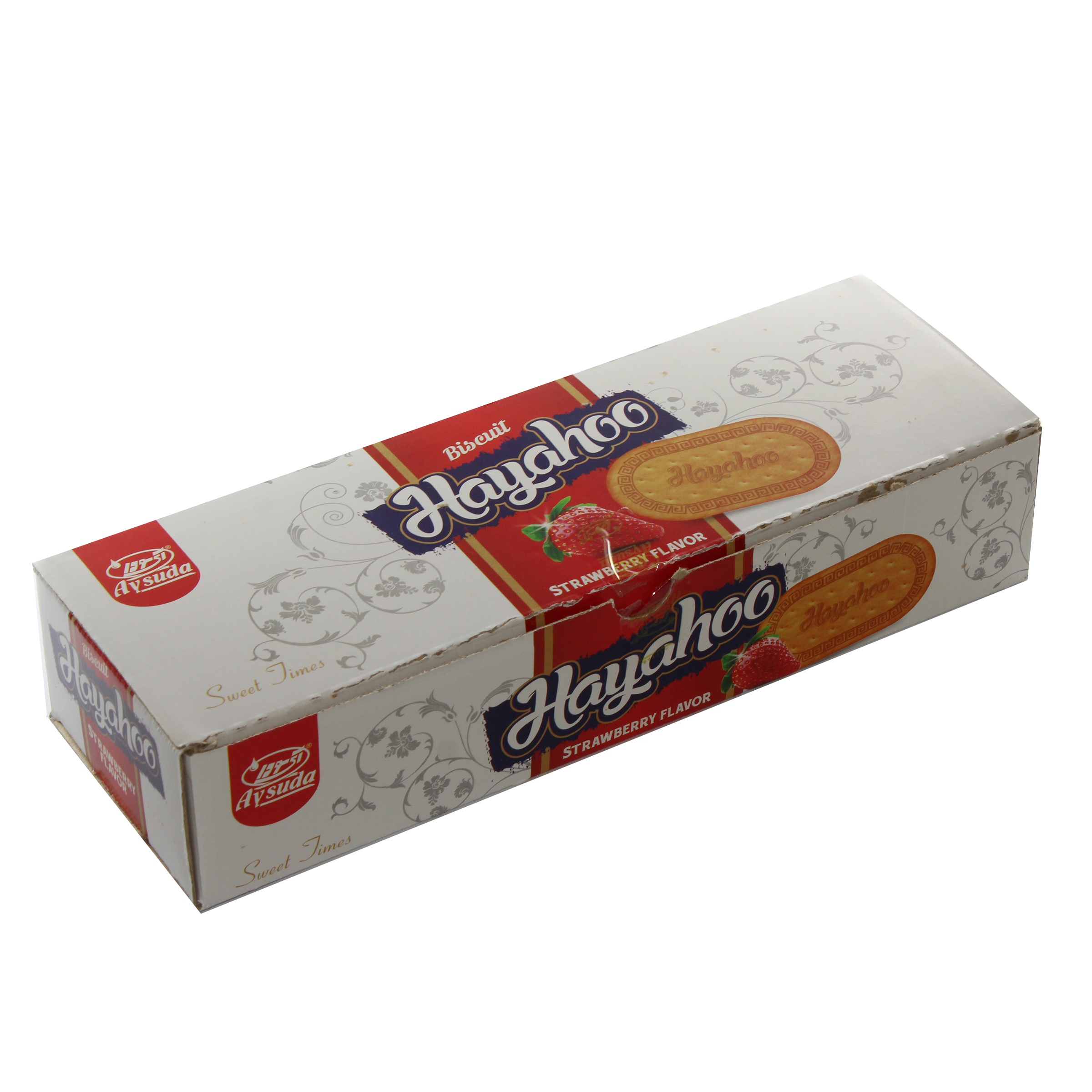 بیسکوئیت توت فرنگی آی سودا - 550 گرم