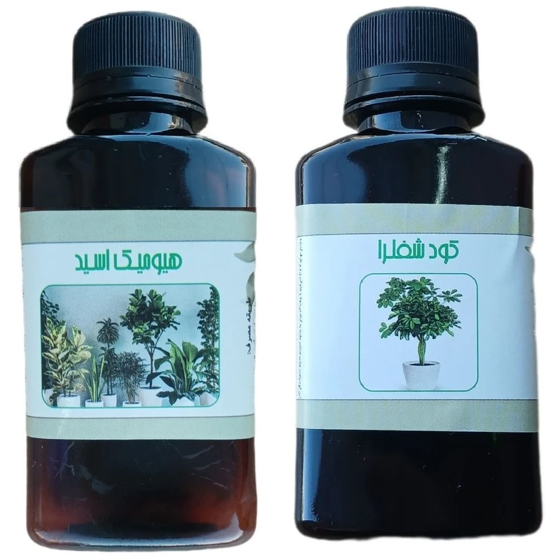 کود مایع هیومیک اسید و گیاه شفلرا مدل life drop حجم 110 میلی لیتر