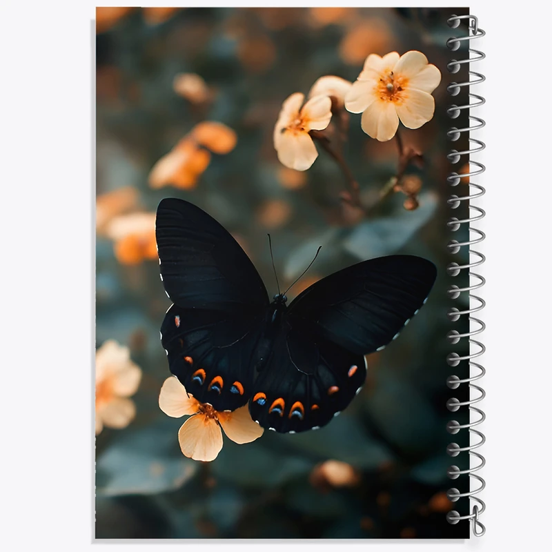 دفتر نقاشی 50 برگ خندالو طرح پروانه کد F8495